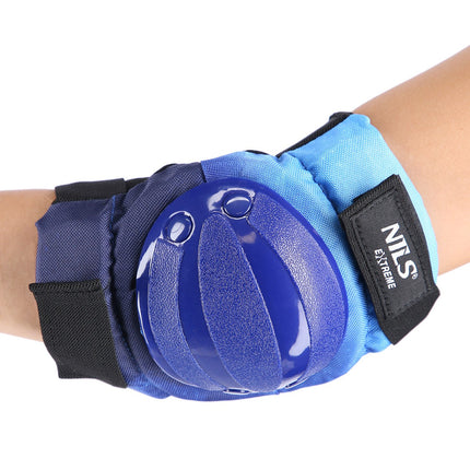 Blauer Protektoren-Set Größe L – Knie, Ellbogen, Handgelenk