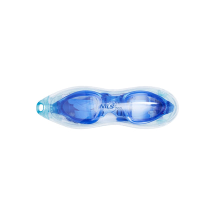 Lunettes de natation bleues, antibuée, protection UV