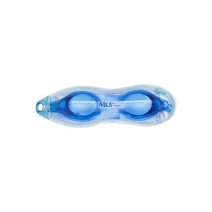 Lunettes de natation bleues, antibuée, protection UV