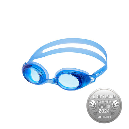 Lunettes de natation bleues, antibuée, protection UV