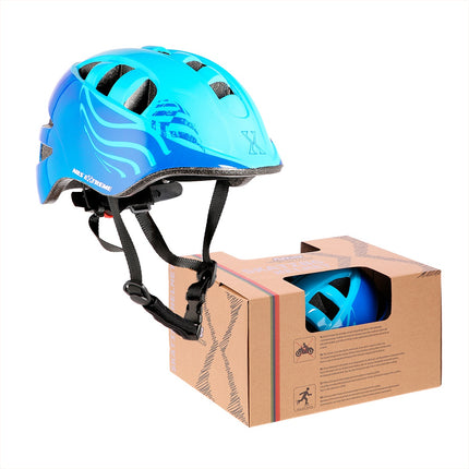 Casque XS bleu, 48-52 cm, léger