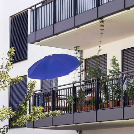 Parasol bleu 160 cm