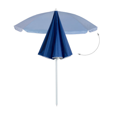Parasol bleu 160 cm