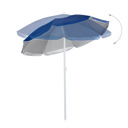 Parasol bleu 160 cm