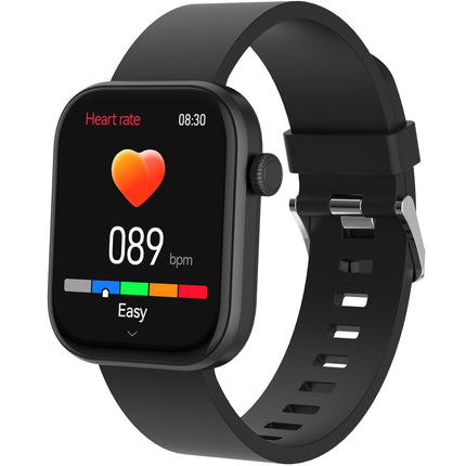 Bluetooth AMOLED Smart Watch Schwarz