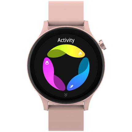 Bluetooth-Smartwatch Rosa/Beige