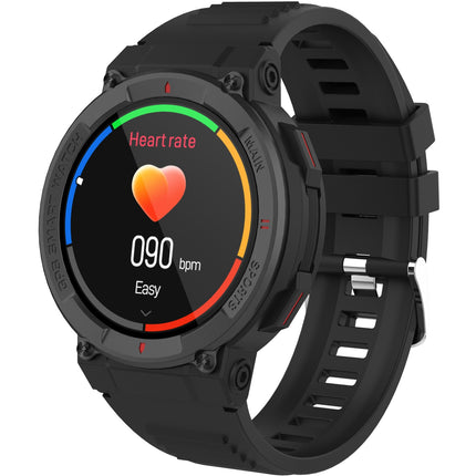 Bluetooth-Smartwatch mit GPS Schwarz