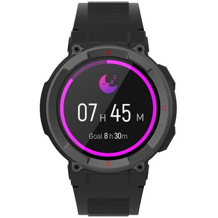 Bluetooth-Smartwatch mit GPS Schwarz