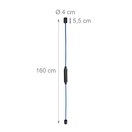 Blauer Vibrationsstab
