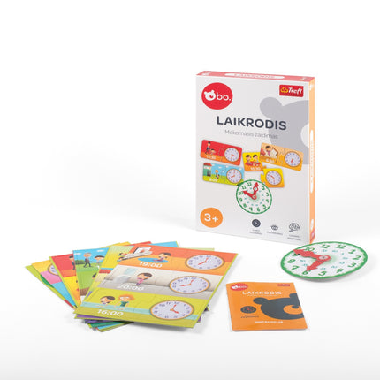 Bo. Jeu de société éducatif « Horloge » (en langue lituanienne)