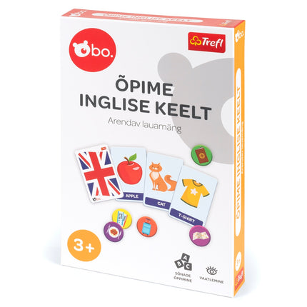 Bo. Jeu de société éducatif "L'anglais est amusant" (en langue estonienne)
