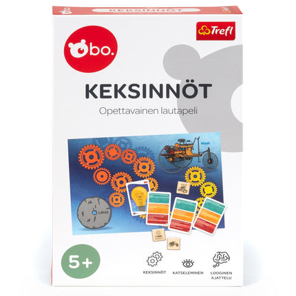 Bo. Jeu de société éducatif "Inventions" (en langue finlandaise)