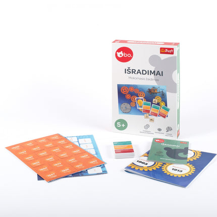 Bo. Jeu de société éducatif "Inventions" (en langue lituanienne)