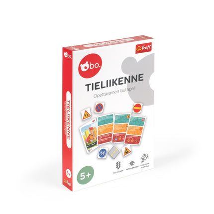 Bo. Jeu de société éducatif « Circulation routière » (en langue finlandaise.)