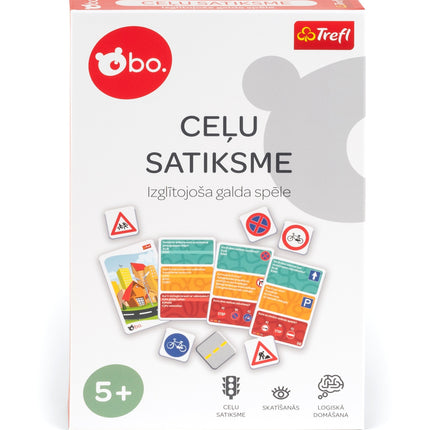 Bo. Jeu de société éducatif « Circulation routière » (en langue lettone)