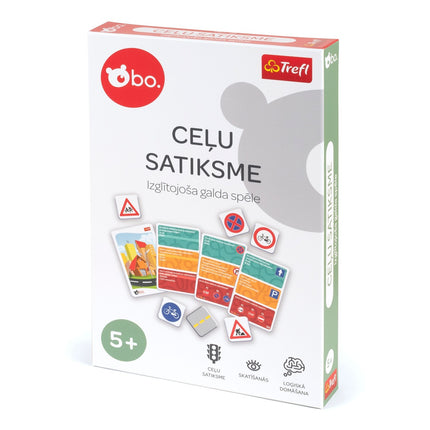 Bo. Jeu de société éducatif « Circulation routière » (en langue lettone)