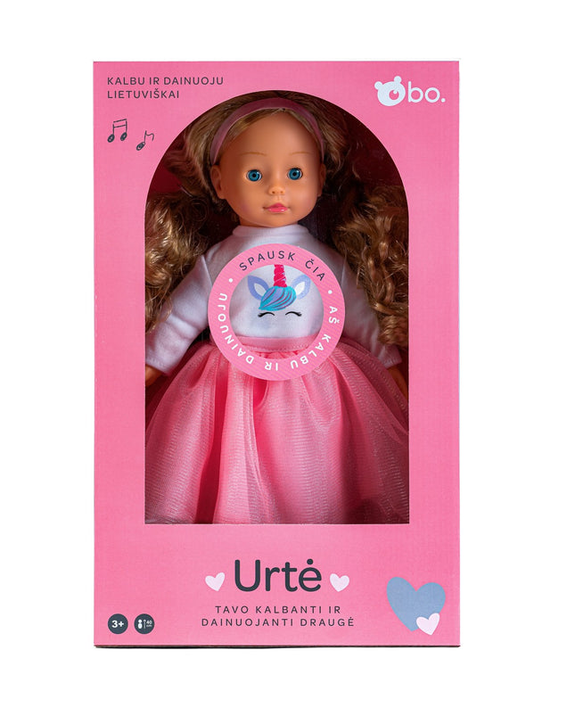 Bo. Poupée interactive "Urte" (parle lituanien), 40 cm