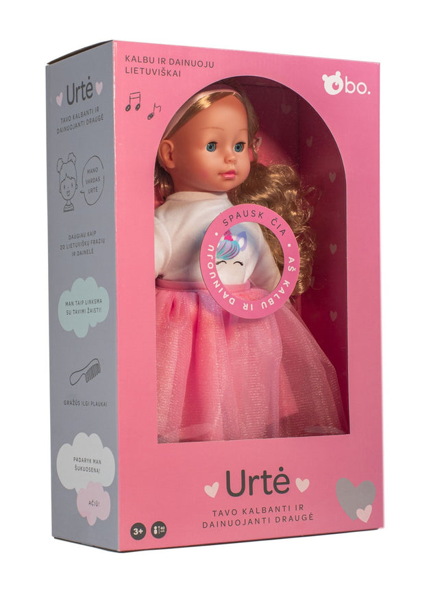 Bo. Poupée interactive "Urte" (parle lituanien), 40 cm