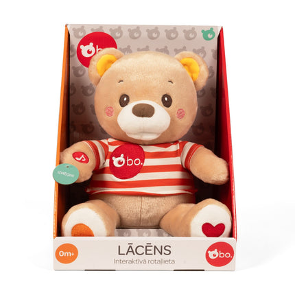Bo. Ours jouet interactif (en langue lettone)