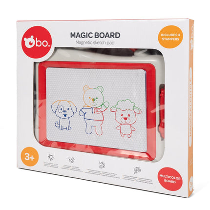 Bo. Magnetische Zeichentafel, 39x32 cm
