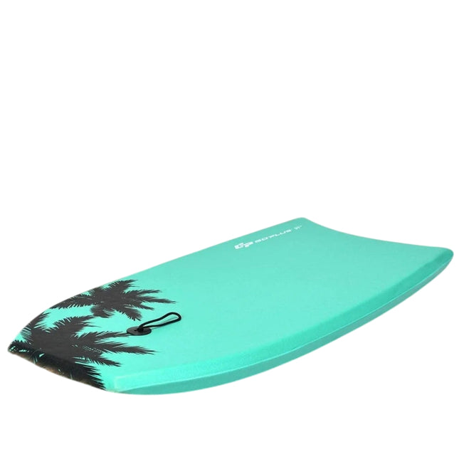 Bodyboard pour enfants, 83 x 47 x 5,5 cm, vert, noyau EPS