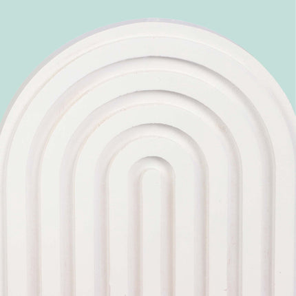 Ensemble d'étagères murales bohèmes, 2 pièces - Pin blanc naturel