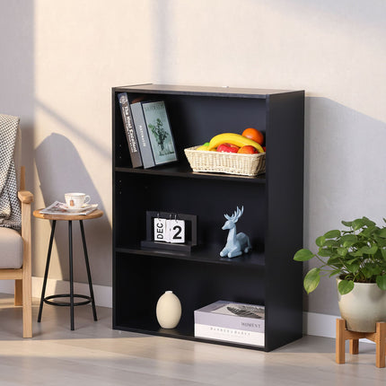 Bücherregal mit verstellbaren Einlegeböden, Standregal