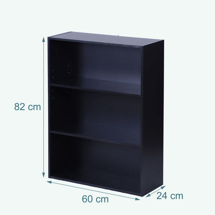 Bücherregal mit verstellbaren Einlegeböden, Standregal