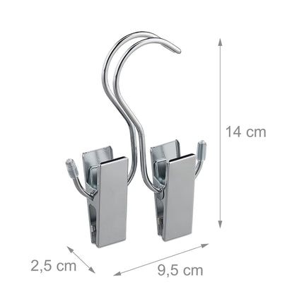 Stiefelclips Doppel 5er Set