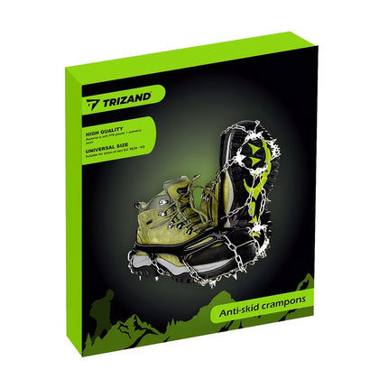 Crampons de bottes/pointes antidérapantes 36-40 Trizand