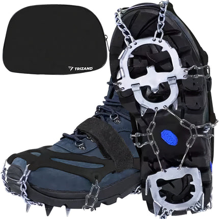 Crampons de bottes/pointes antidérapantes taille L Trizand