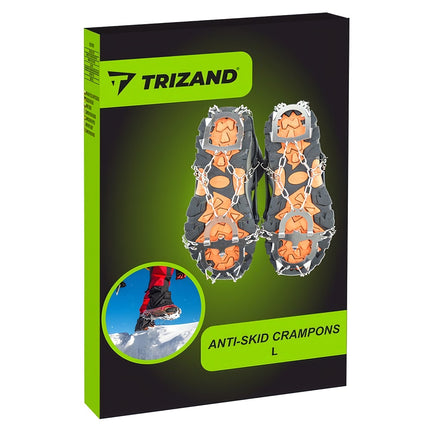 Crampons de bottes/pointes antidérapantes taille L Trizand