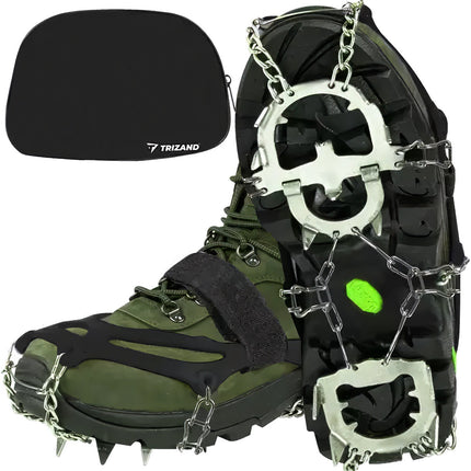 Crampons de bottes/pointes antidérapantes taille M Trizand