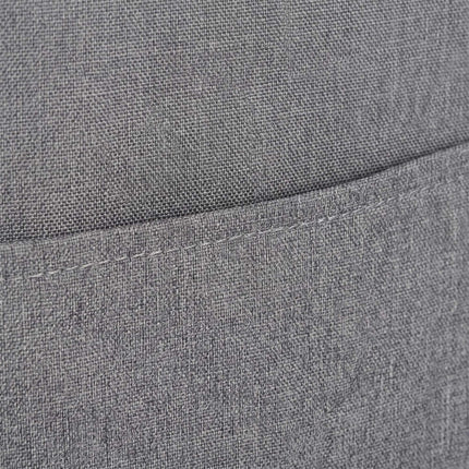 Flaschenpfandbehälter, 100 l – Grau, Bambus & Polyester
