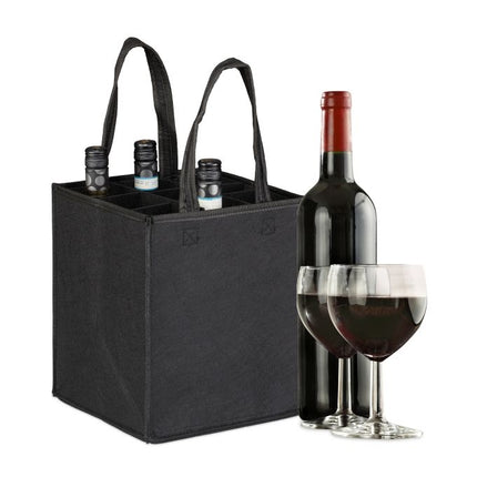 Sac à bouteilles pour 9 bouteilles en feutre