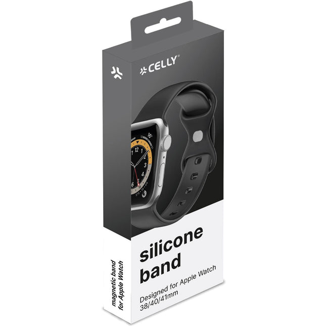 Bracelet for Apple Watch 38/40/41mm Silicone Black