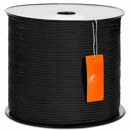 Braided Nylon Rope 3/16 In x 1000 Ft, 720 Lb Strength