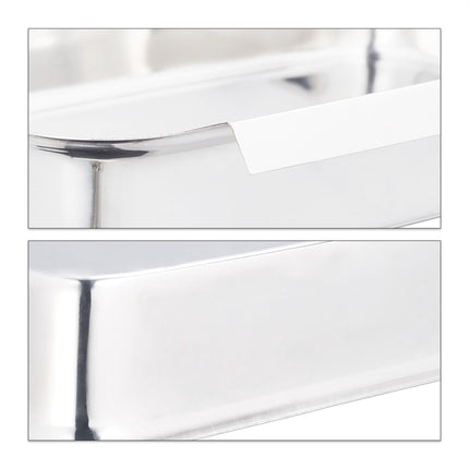 Ensemble de plateaux à paner en acier inoxydable