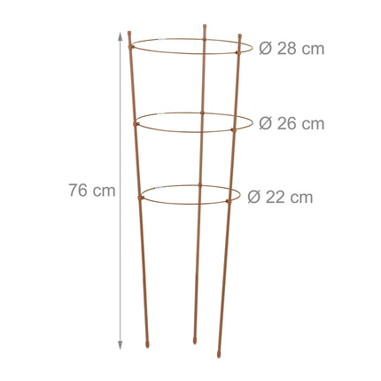 Brauner Kletterer 76 cm 2er Set