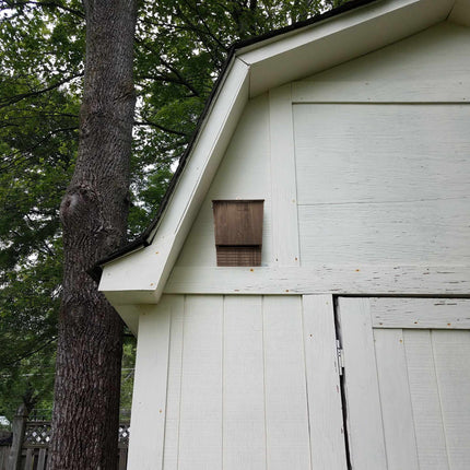 Nichoir à chauves-souris en bois de pin brun