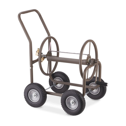 Brauner Stahl-Schlauchwagen