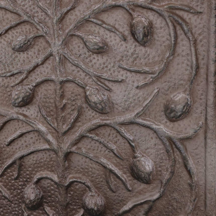 Fontaine murale marron