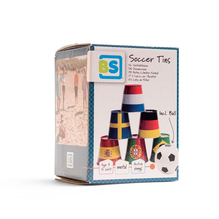Bs Toys Aktivitätsspiel "Soccer Tins"