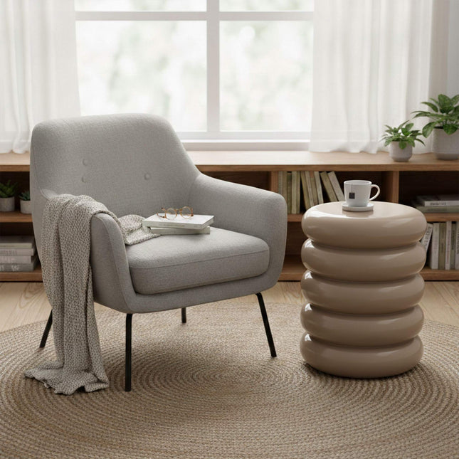 Bubble Design Eisen Beistelltisch und Hocker