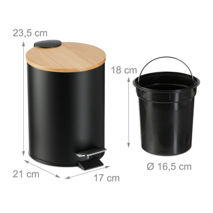 Seau pour cosmétiques 3 litres