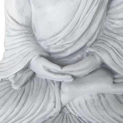 Statue de Bouddha, 42 cm, effet pierre, résistante aux intempéries