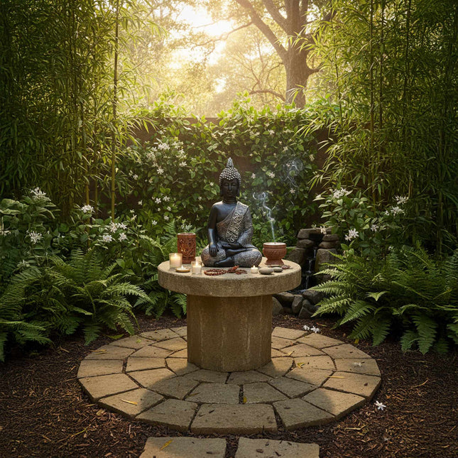 Statue de Bouddha 45 cm - Décoration Zen intérieure/extérieure