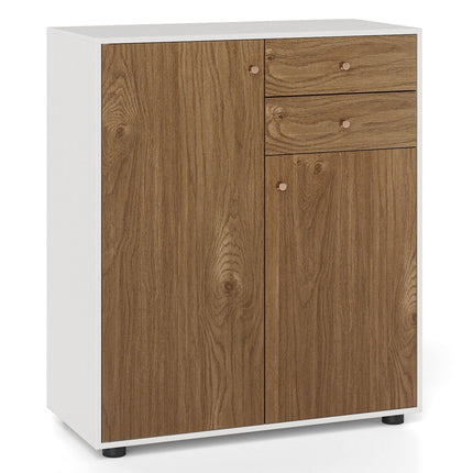 Buffetschrank mit verstellbaren Einlegeböden und Schubladen
