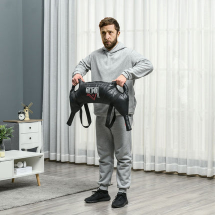 25 kg schwarzer bulgarischer Sandsack für Krafttraining