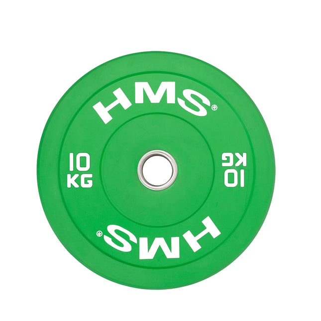 Bumper Olympic Plate, 10 KG, Grün